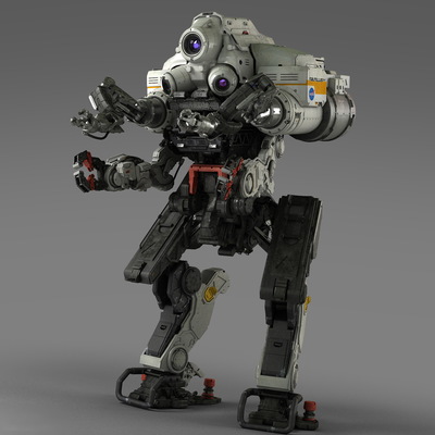 機械美學(xué)的極致 科幻機器人與人形機甲的震撼設(shè)計